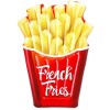 Franse frietjes opblaasbaar Intex 175x132 cm
