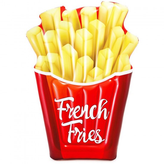 Franse frietjes opblaasbaar Intex 175x132 cm