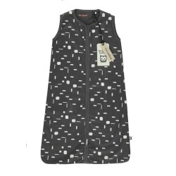 Briljant Baby Winterslaapzak Katoen Art - dark grey 110cm