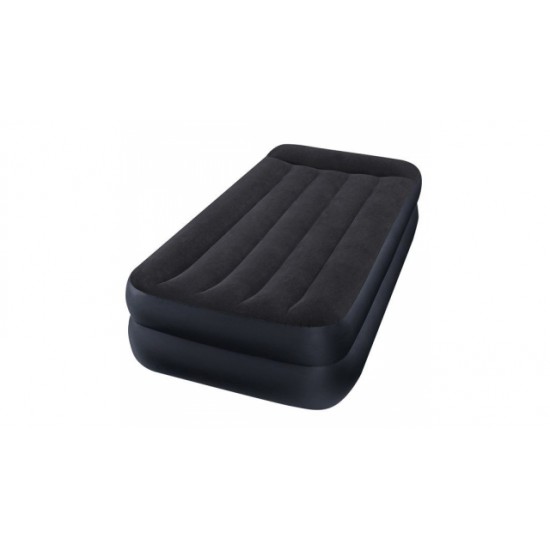 Intex 64122 1-Persoons Twin Pillow Rest Airbed + Pomp 191x99x42 cm